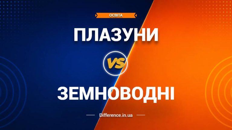 Різниця між плазунами та земноводними