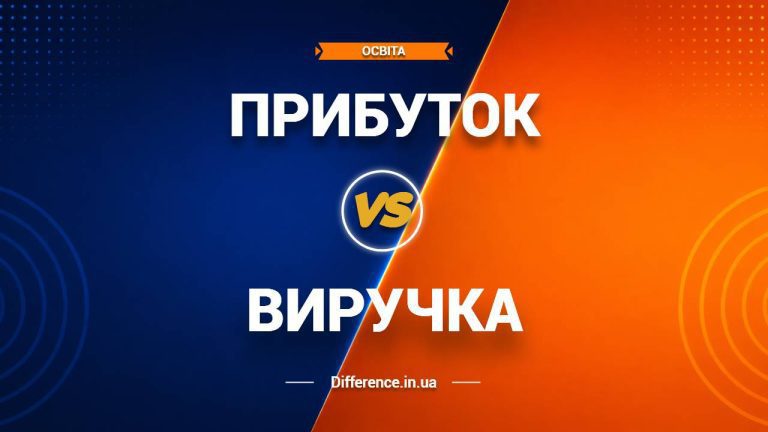 Різниця між прибутком та виручкою