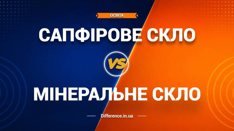 Різниця між сапфіровим і мінеральним склом