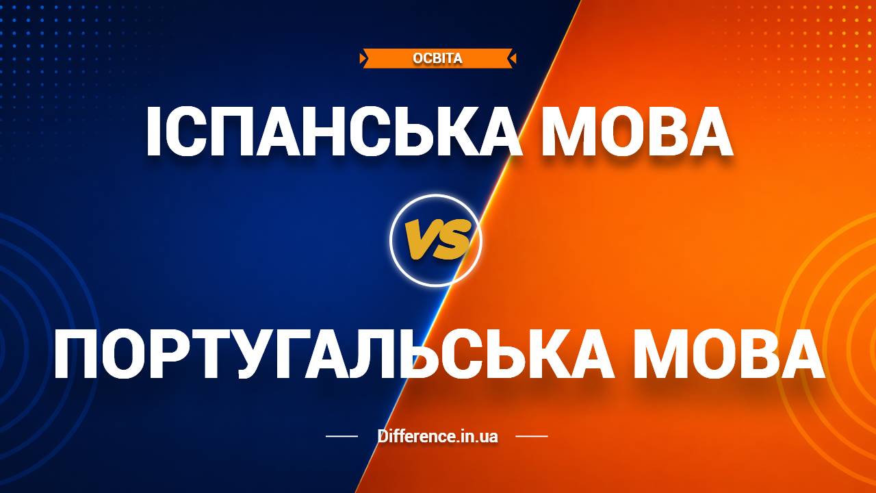 Різниця між іспанською та португальською мовою