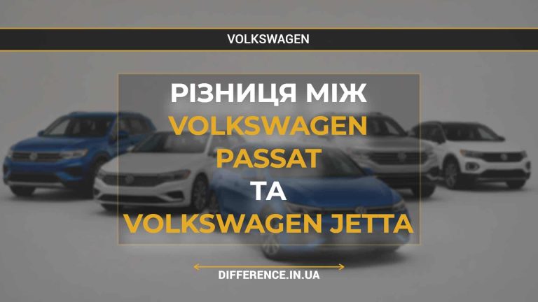 Різниця між Volkswagen Passat та Volkswagen Jetta