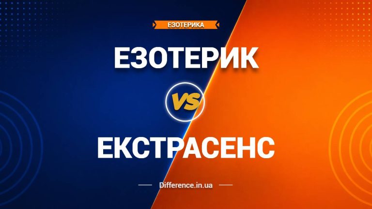 Різниця між Езотериком та Екстрасенсом