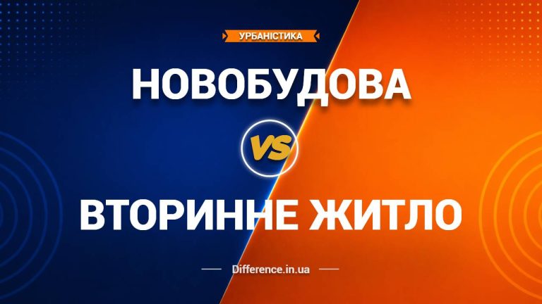 Різниця між Новобудовою та Вторинним Житлом