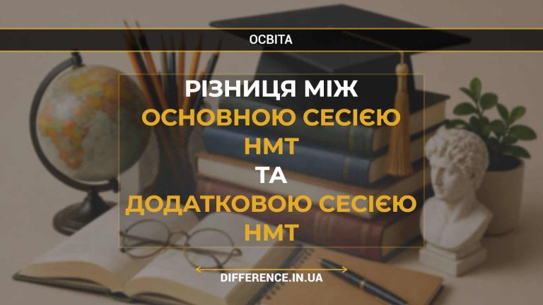 Різниця між Основною Сесією НМТ та Додатковою Сесією НМТ