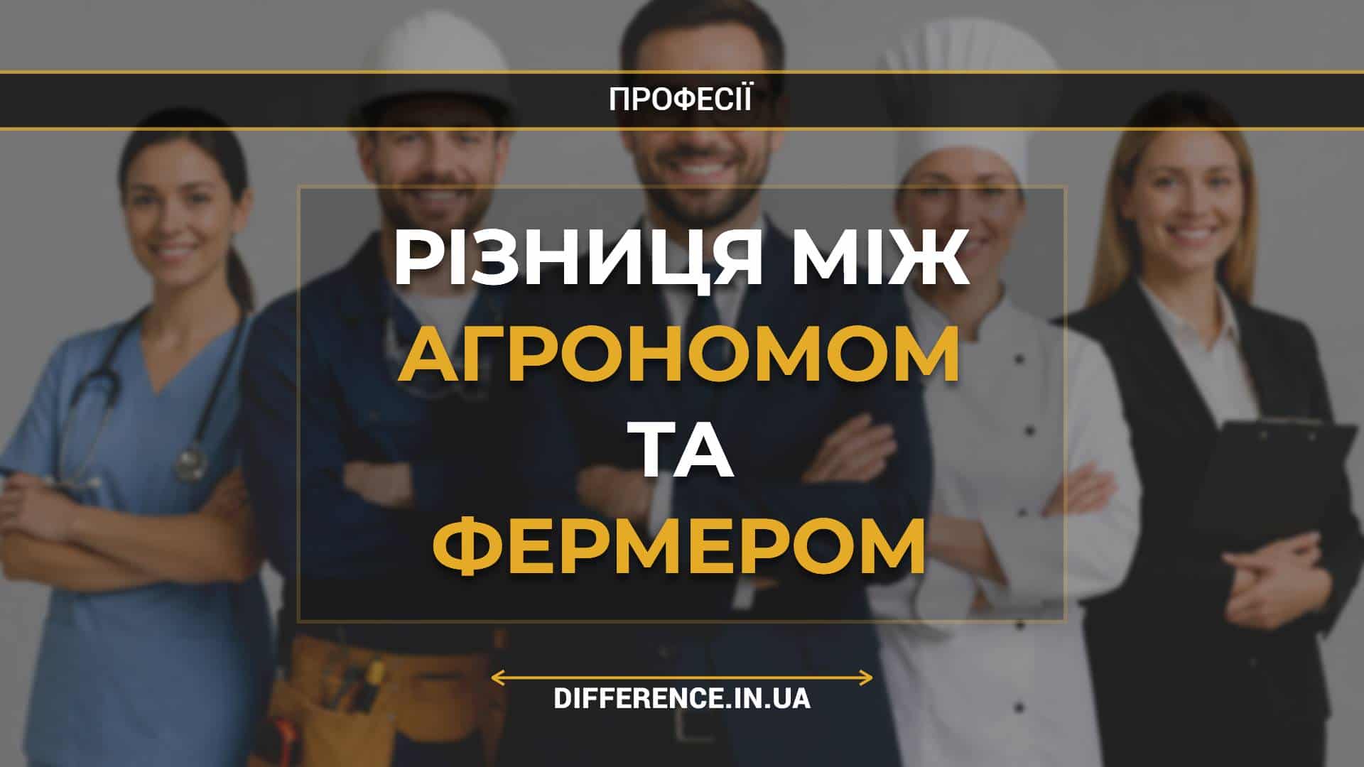 Різниця між агрономом та фермером