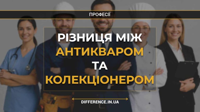 Різниця між антикваром та колекціонером