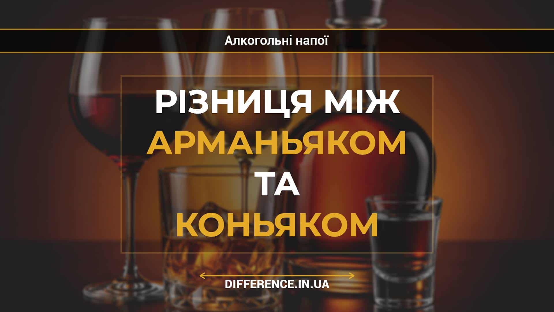 Різниця між арманьяком та коньяком