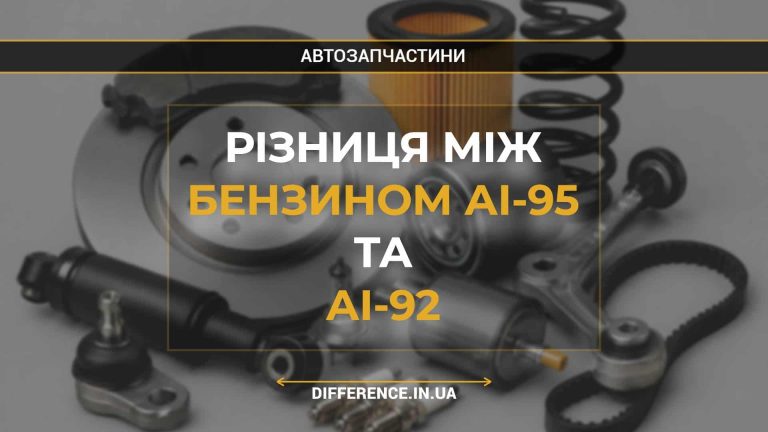 Різниця між бензином АІ-95 та АІ-92