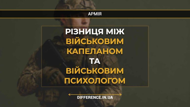 Різниця між військовим капеланом та військовим психологом