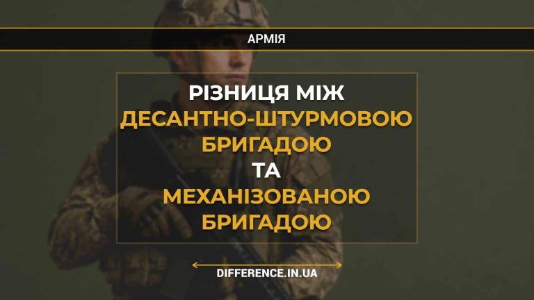 Різниця між десантно-штурмовою бригадою та механізованою бригадою