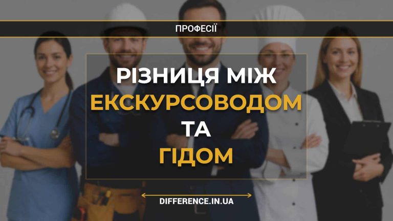 Різниця між екскурсоводом та гідом