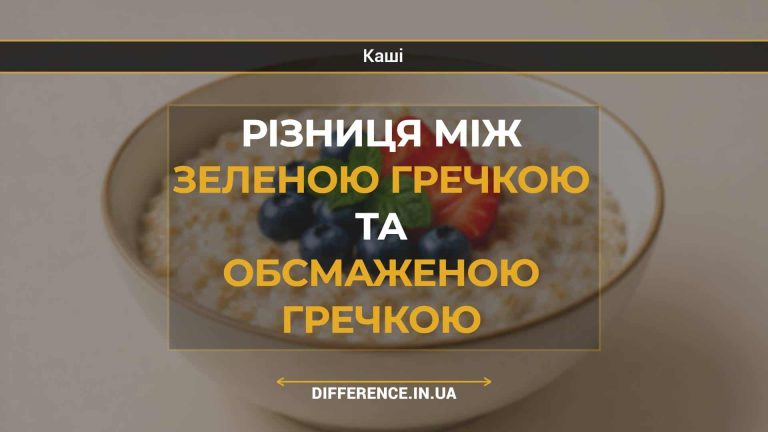Різниця між зеленою гречкою та обсмаженою гречкою