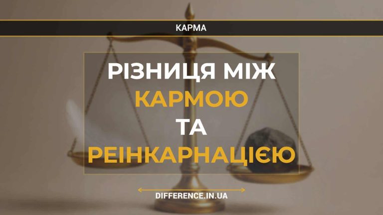 Різниця між кармою та реінкарнацією