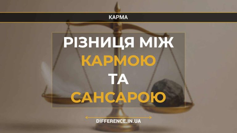 Різниця між кармою та сансарою
