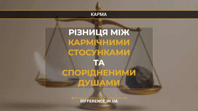 Різниця між кармічними стосунками та спорідненими душами