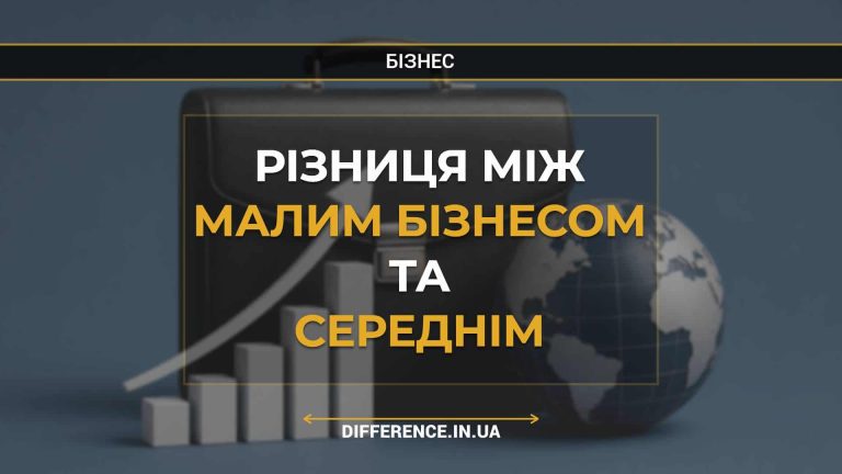 Різниця між малим бізнесом та середнім