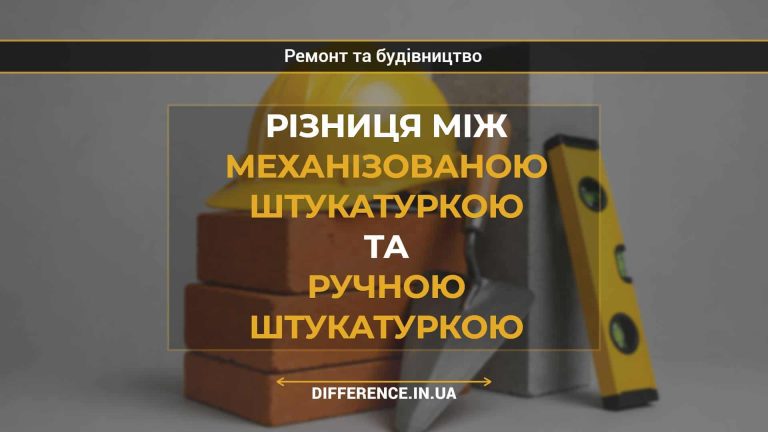 Різниця між механізованою штукатуркою та ручною штукатуркою