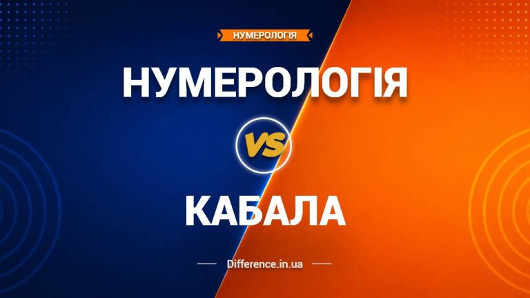 Різниця між нумерологією та кабалою