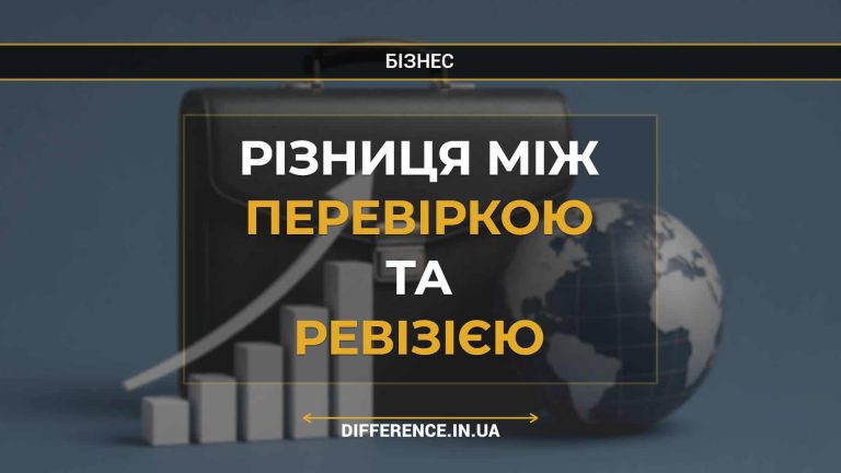 Різниця між перевіркою та ревізією
