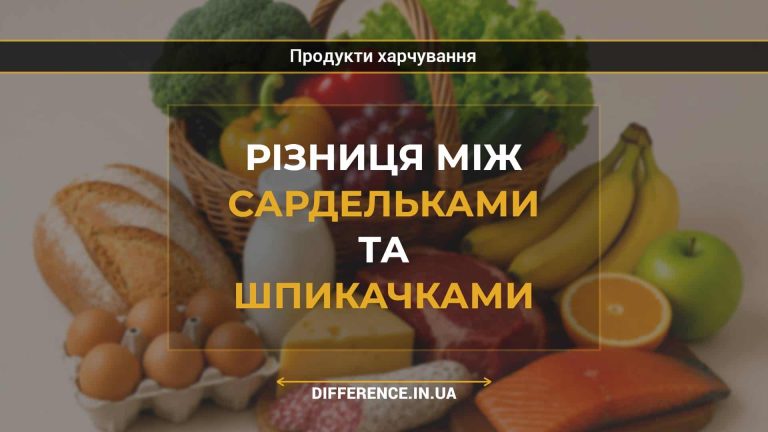 Різниця між сардельками та шпикачками