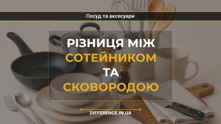 Різниця між сотейником та сковородою