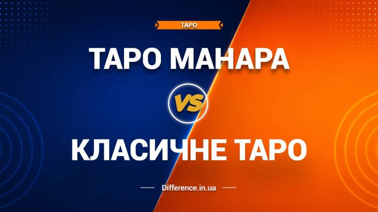 Різниця між таро Манара та класичним таро