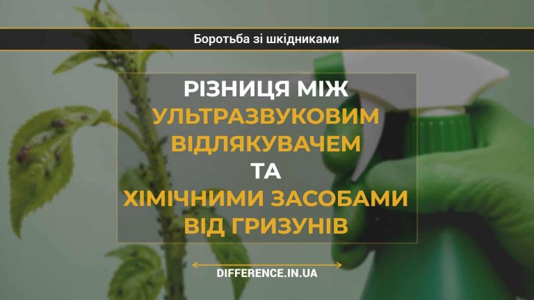 Різниця між ультразвуковим відлякувачем та хімічними засобами від гризунів