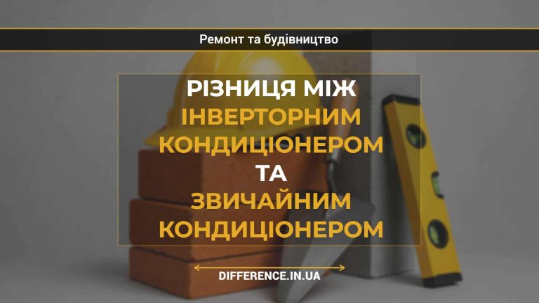 Різниця між інверторним кондиціонером та звичайним кондиціонером