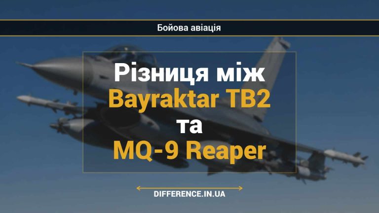 Різниця між Bayraktar TB2 та MQ-9 Reaper