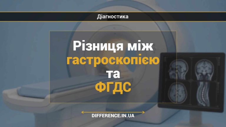 Різниця між гастроскопією та ФГДС