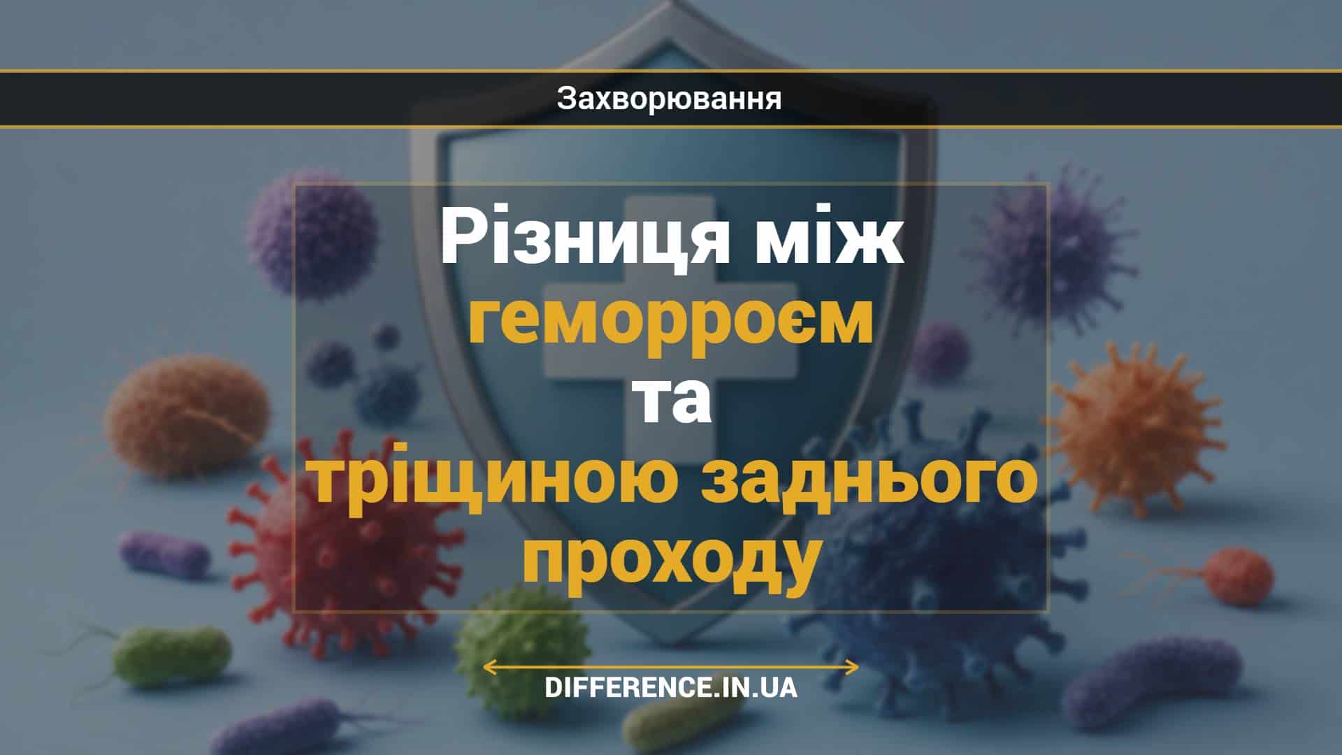 Різниця між геморроєм та тріщиною заднього проходу