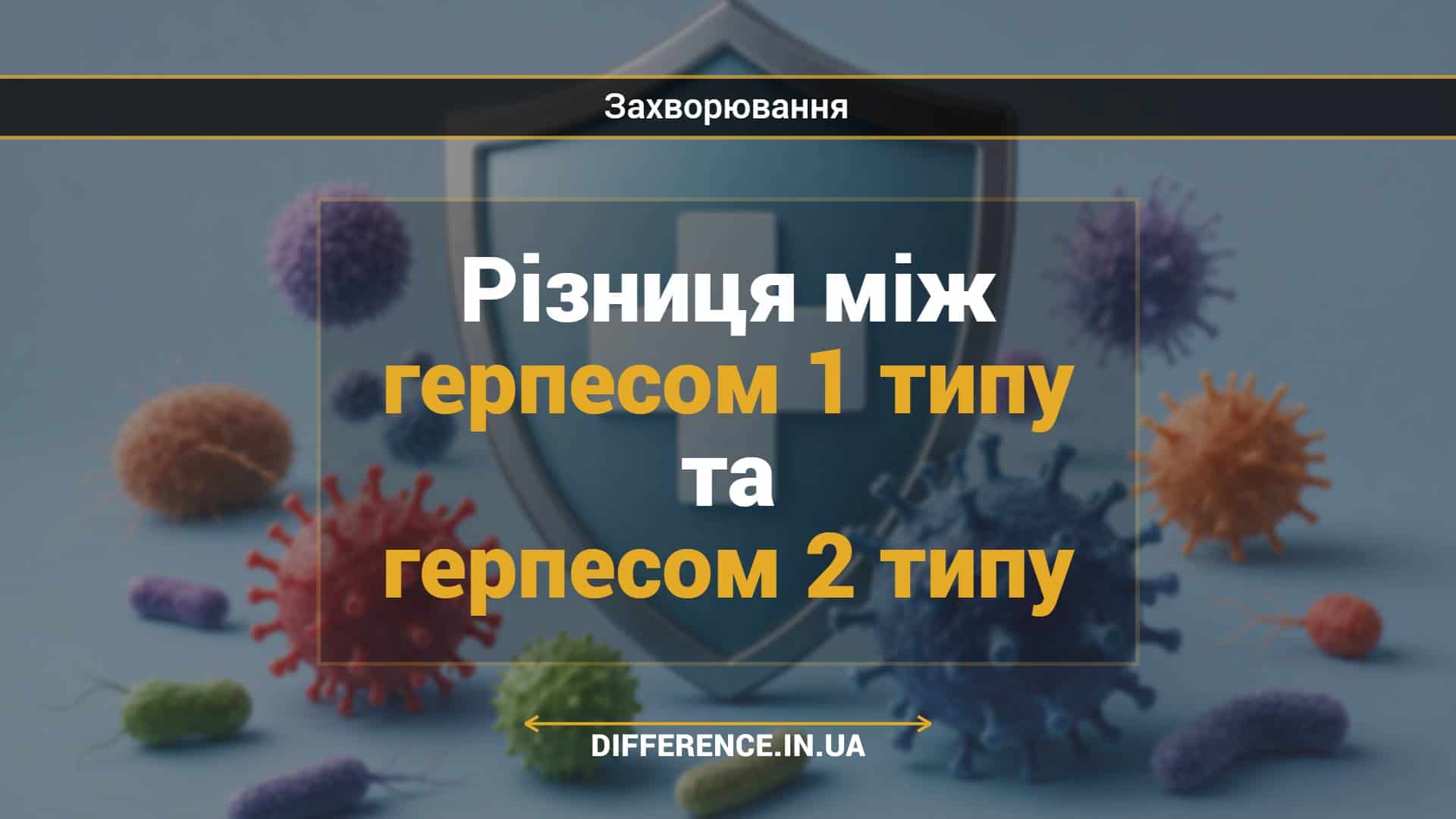 Різниця між герпесом 1 типу та герпесом 2 типу