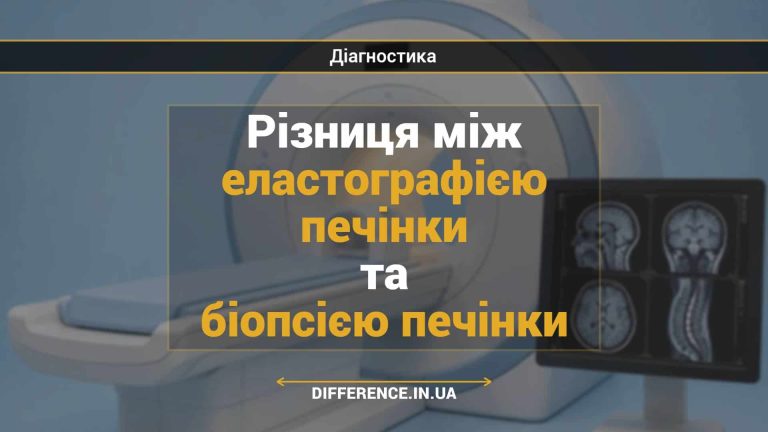 Різниця між еластографією печінки та біопсією печінки