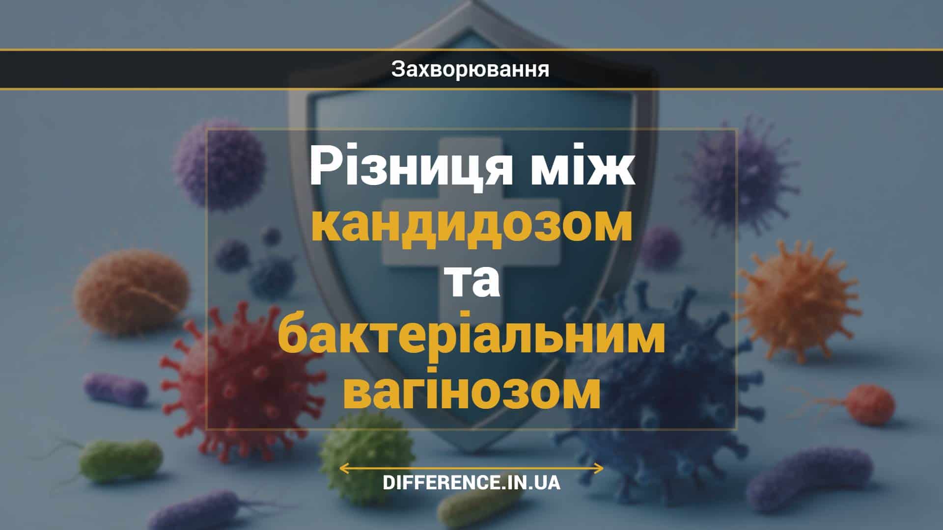 Різниця між кандидозом та бактеріальним вагінозом