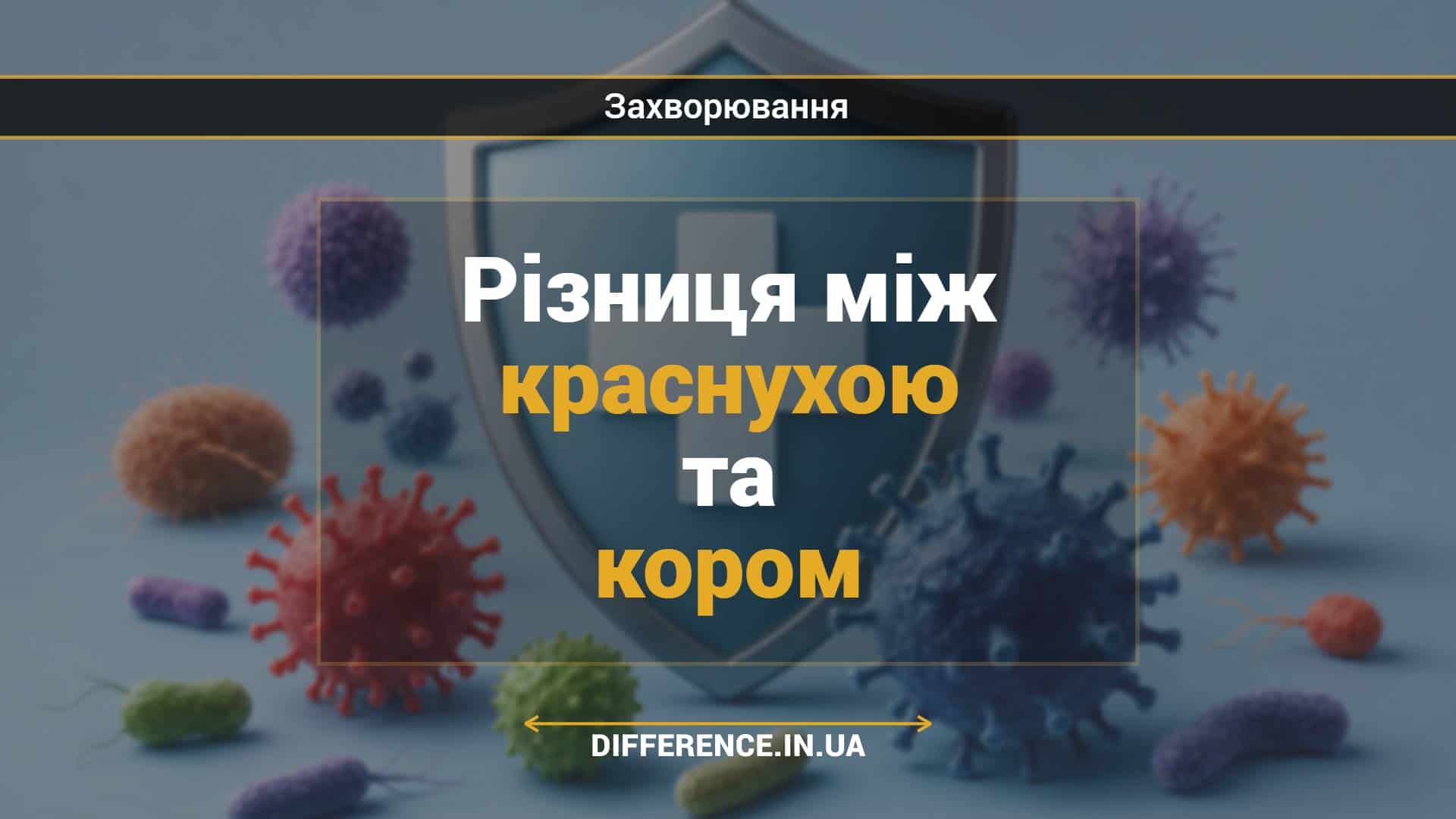 Різниця між краснухою та кором