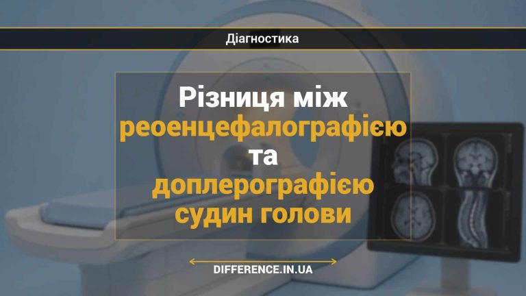 Різниця між реоенцефалографією та доплерографією судин голови