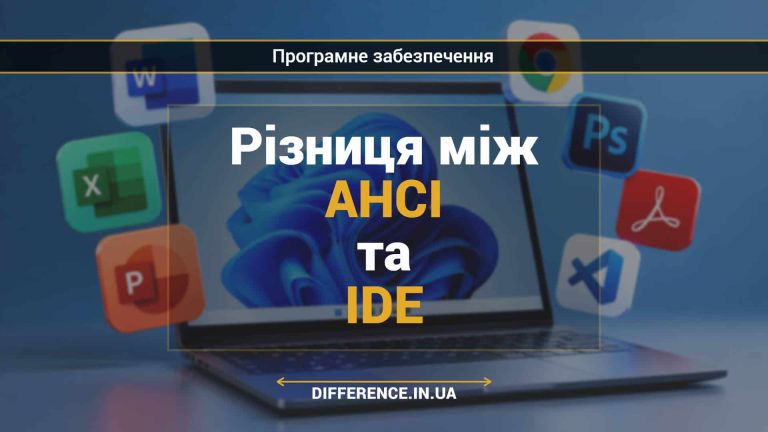 Різниця між AHCI та IDE