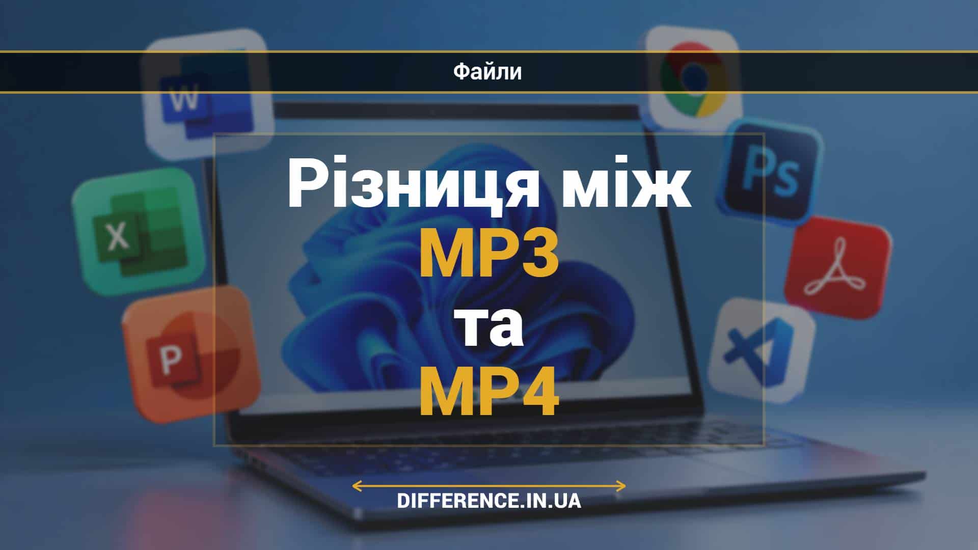 Різниця між MP3 та MP4