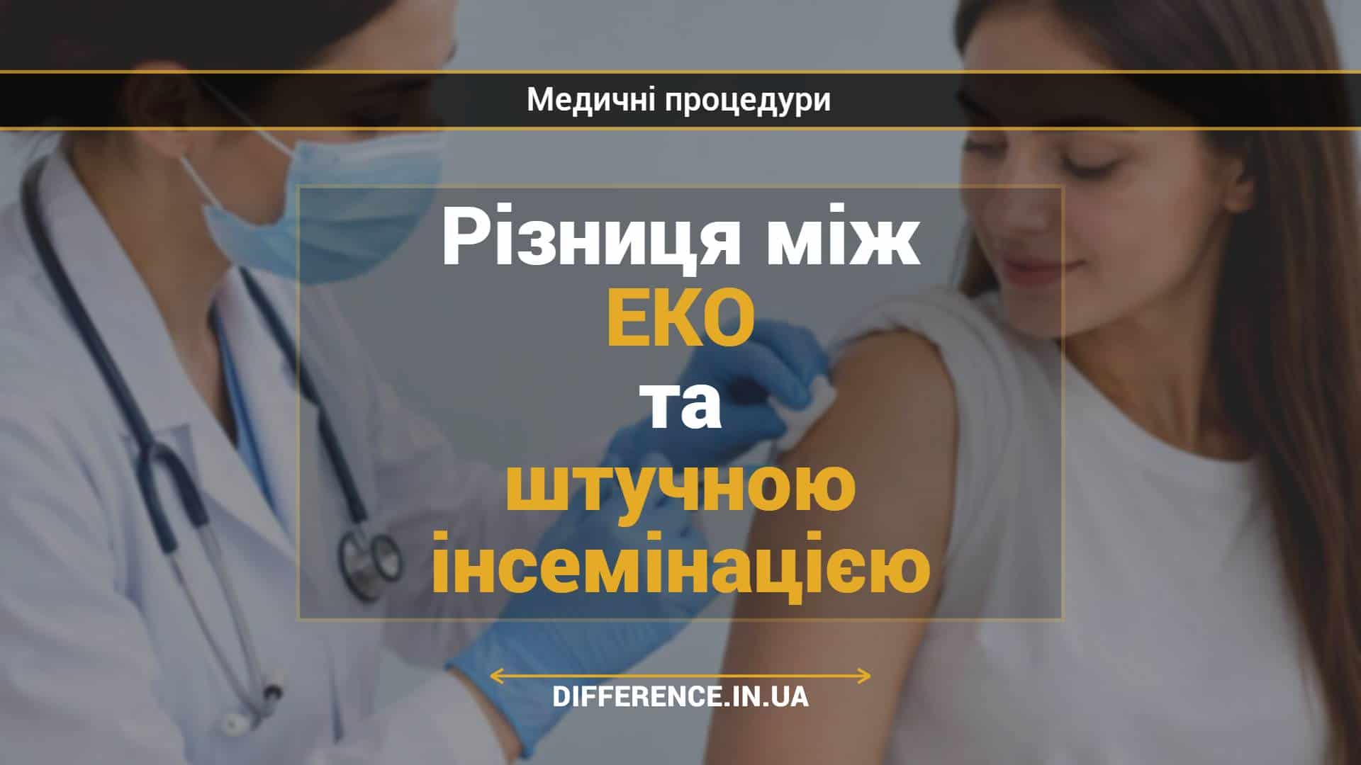 Різниця між ЕКО та штучною інсемінацією