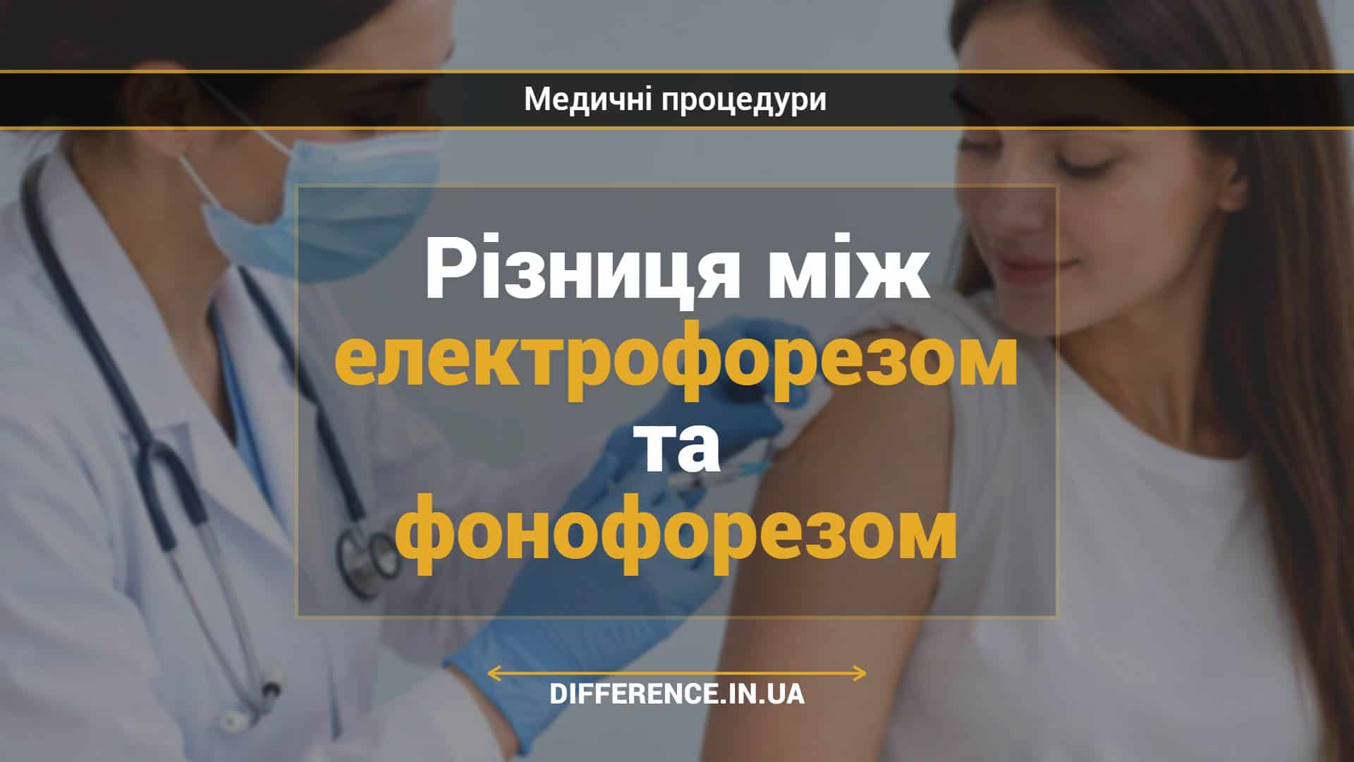 Різниця між електрофорезом та фонофорезом
