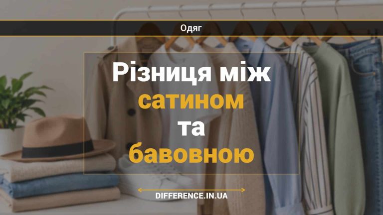 Різниця між сатином та бавовною