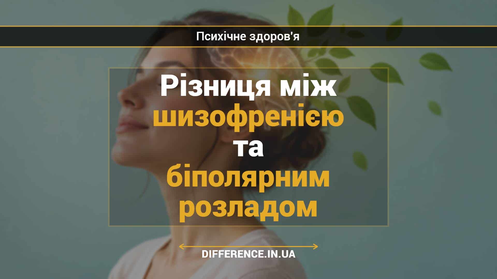 Різниця між шизофренією та біполярним розладом