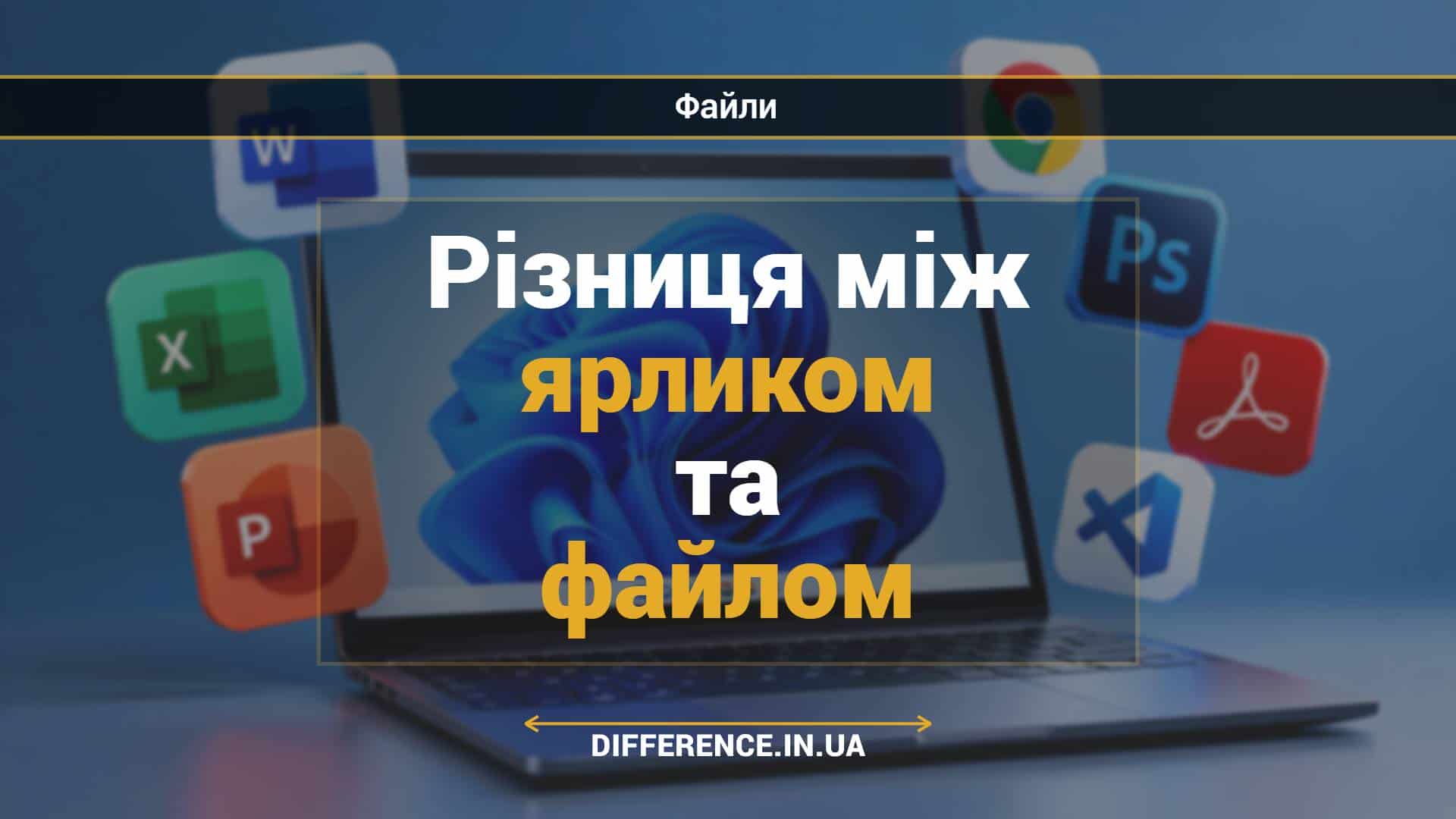 Різниця між ярликом та файлом